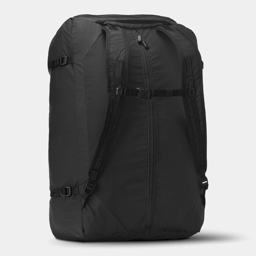 Gomatic Navigator Collapsible Duffle 42L Black Back Angle View
