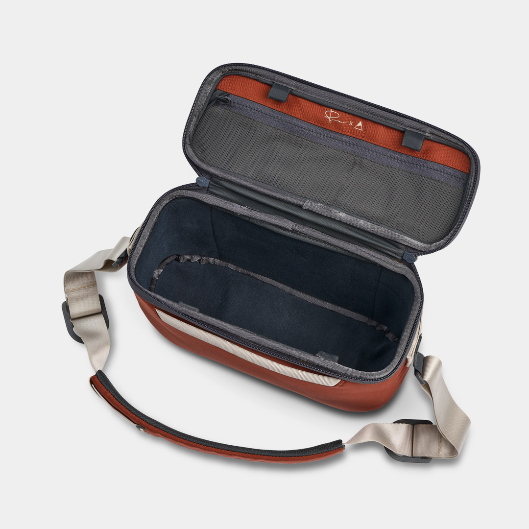 Empty No Cube Rust Luma Camera Sling 12L View #color_rust
