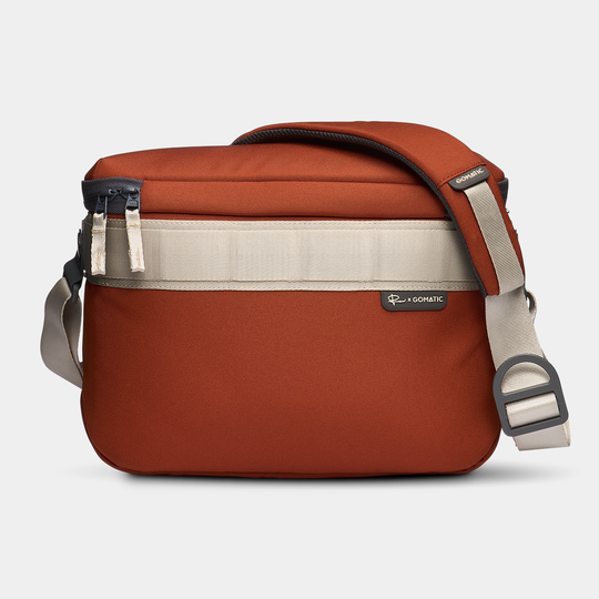 Luma Camera Sling 12L Rust Front View #color_rust