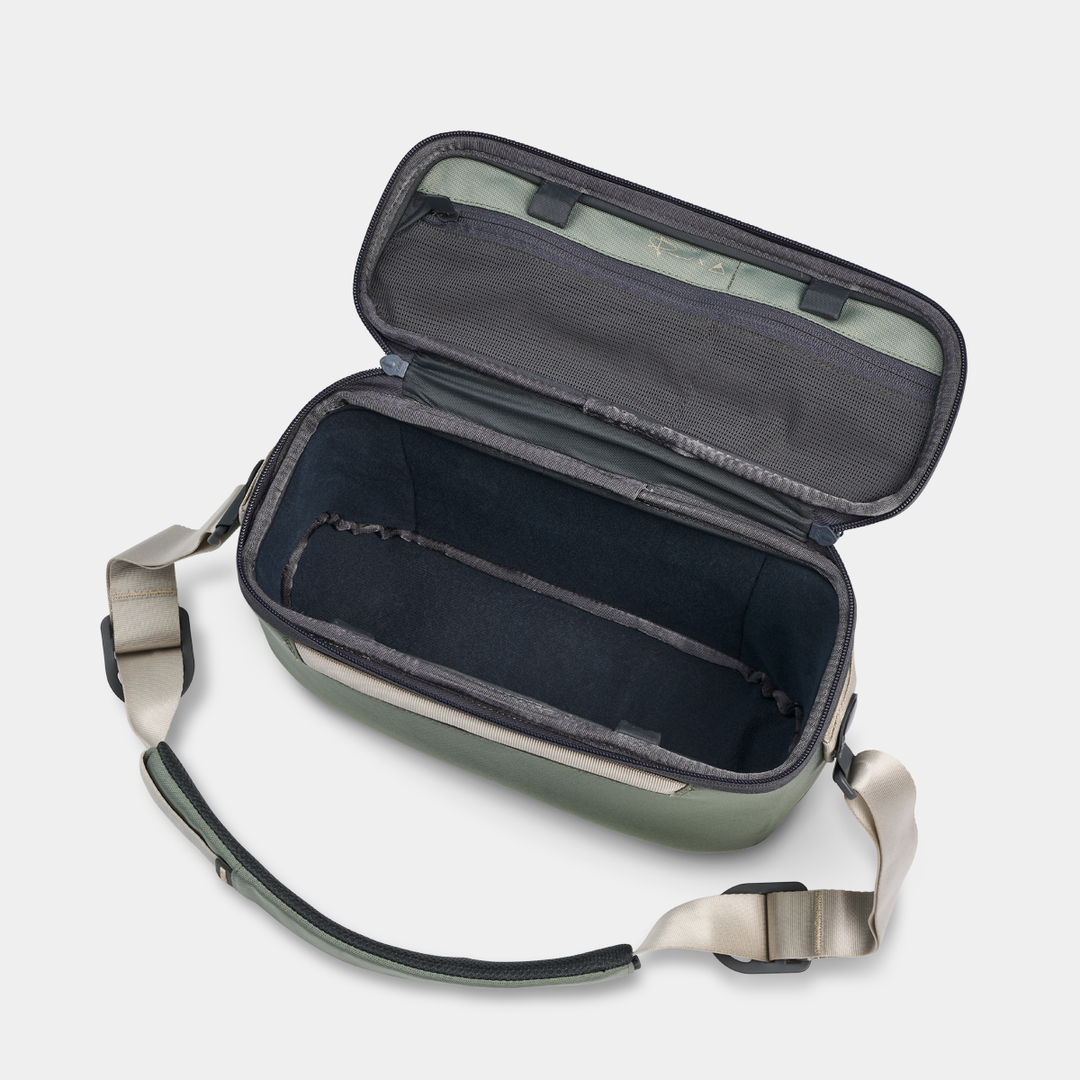 Empty No Cube Sage Luma Camera Sling 12L View #color_sage