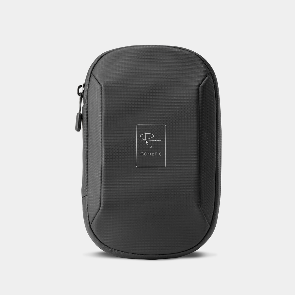 Black McKinnon Tech Organizer Front View
