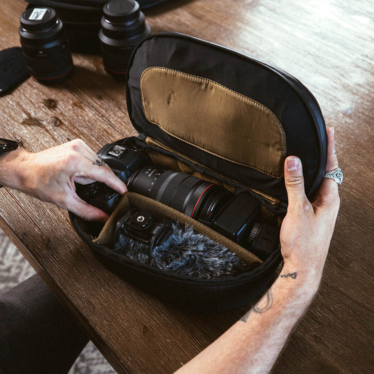 McKinnon Cube Pack 21L featuring Camera Cube