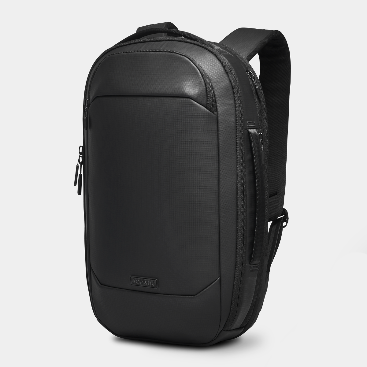 Gomatic Navigator RS Pack 15L Black Front View#color_black