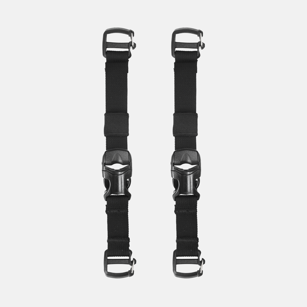 Two Black McKinnon accessory straps