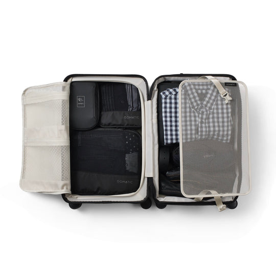 Method Luggage Carry-On with multiple Compartments